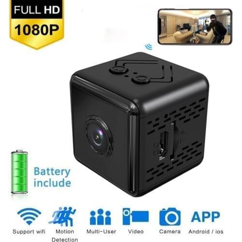 X6D Mini Camera 1080P HD Ip Camera Night Version Voice Video Security Wireless Mini Camcorders Surveillance Cameras Wifi Camera