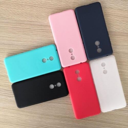 Xiaomi Redmi 5 Matte Case Redmi 5 Plus Candy Solid color Silicone TPU soft case for Redmi 5 Plus Ultra thin cover case