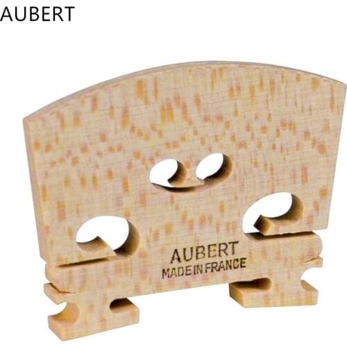 Original Aubert Violin Bridge Size 4/4, 3/4, 1/2, 1/4 Professional Violin Accessories Made in France Violino