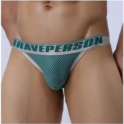 New Arrival 2018 gay brifs Brand Male Underwear Men Briefs Mens Sexy Underpants Low-waist High Fork Nylon Sexy Briefs