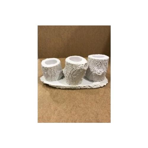 Polyester Billet Candle Holder Set