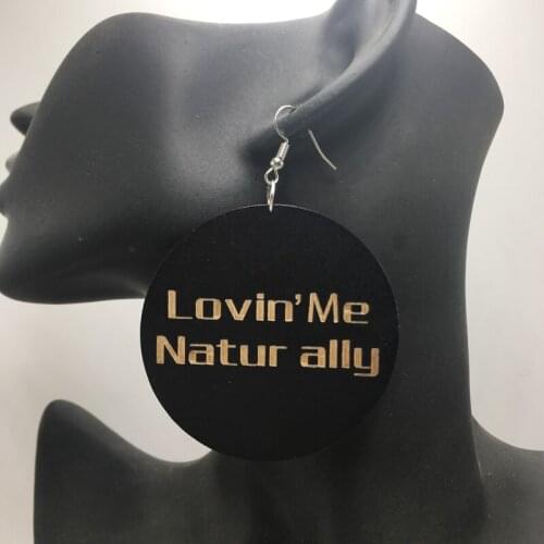Lovins Me Naturally Wooden Earrings
