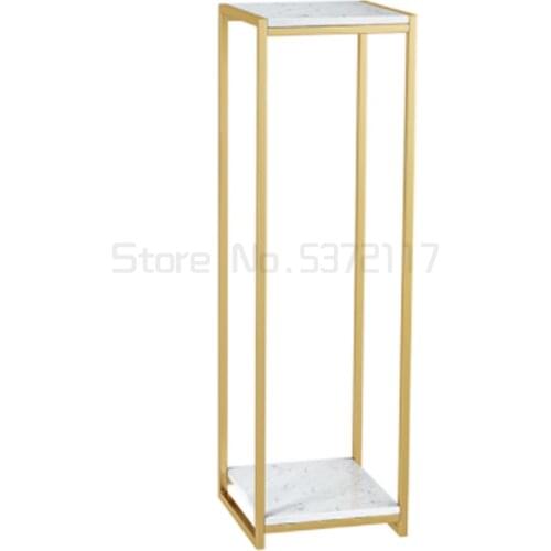 Nordic simple modern light luxury marble ornaments living room high-grade floor shelf