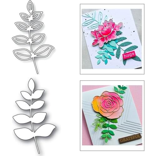 2020 New Thanksgiving Plant Leaf Layered Metal Cutting Dies For DIY Cut Paper Making Decoration Album Card Scrapbooking NO Stamp