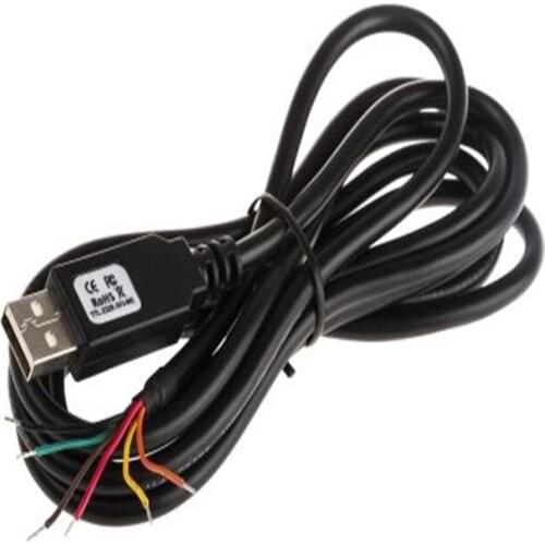 USB to TTL UART- Serial Converter, 5V/3.3V - USB to TTL Converter serial ttl rs232 to 802.11 b/g/n converter Embedded cable