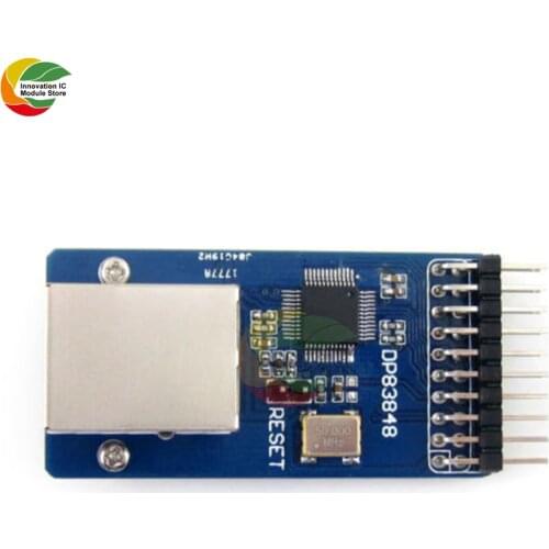 DP83848 Ethernet Physical Layer Transceiver RJ45 Control Interface Board Embedded WEB Server RJ45 Module Diy Electronic