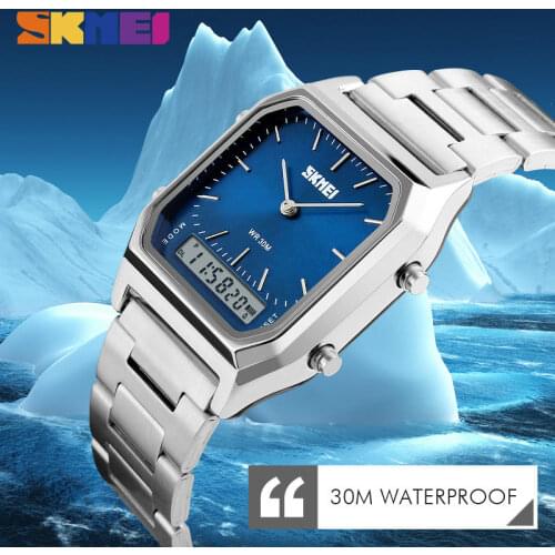 SKMEI Men Quartz Digital Watch Creative Sport Watches Male Clock Waterproof Wristwatch Montre homme Clock Relogio Masculino