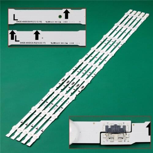 LED TV Illumination For Samsung HG40ED670CK HG40ED690DB HG40NC670DF LED Bar Backlight Strip Line Ruler D4GE-400DCA-R1 400DCB-R2