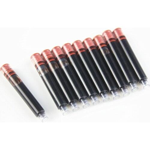 30Pcs High Quality Best Design coffee Fountain Pen Ink Cartridges Free Shipping