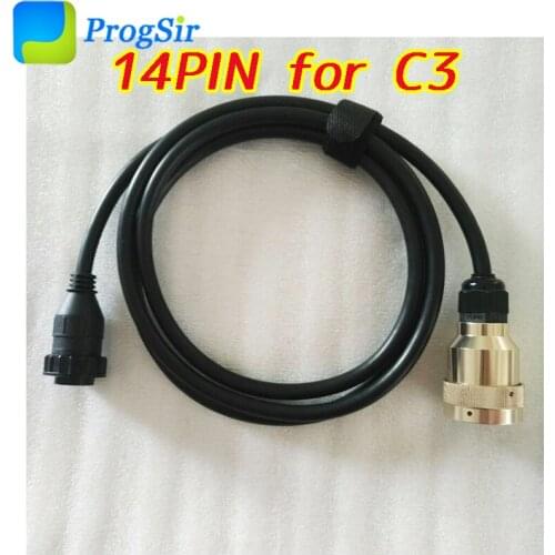 Top Quality 14PIN Connector Cable For Benz MB Star C3 Diagnostic Tool MB Star Multiplexer
