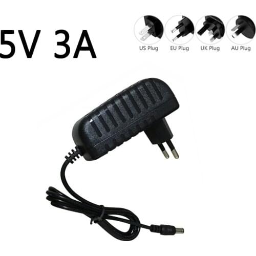 AC 100-240V DC 5V 2.5A 3A 15W Power Supply Adapter Charger for Logitech G19 G19S Keyboard