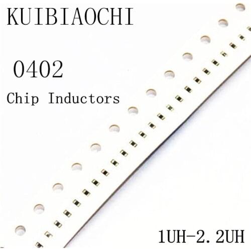 100pcs/lot 0402 SMD Inductor 1uH 1.2uH 1.5uH 1.8uH 2.2uH