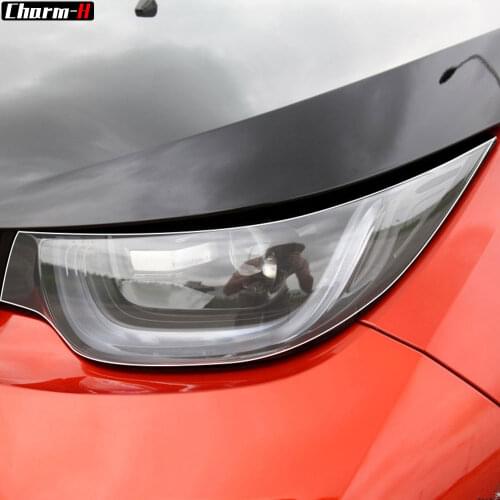 2 Pcs Car Headlight Protective Film Vinyl Protection Transparent TPU Decal Sticker For BMW i3 2013-2020 i8 2014-2020 Accessories