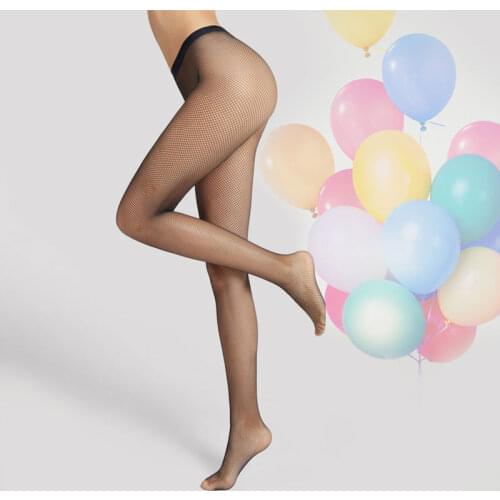 2021 Sexy Pantyhose Elastic Black Female Stockings Pantyhose Fashion Women Hot Sheer Tight Slim Net Small Mesh Fishnet Stocks