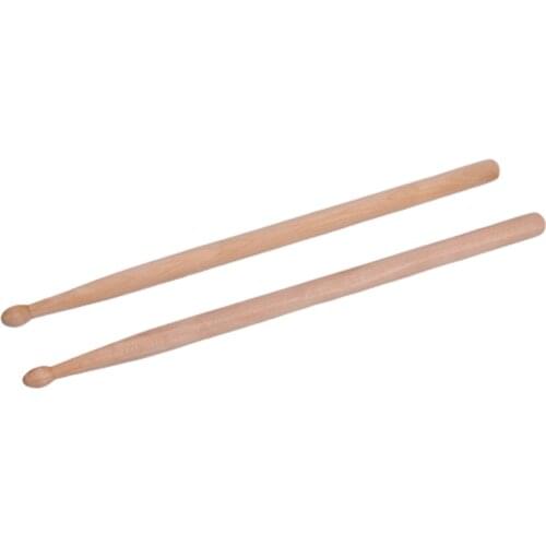 2pcs 5A Size Maple Wooden Drum Sticks Drumsticks Percussion Instruments Parts & Accessories Professional Light Weight