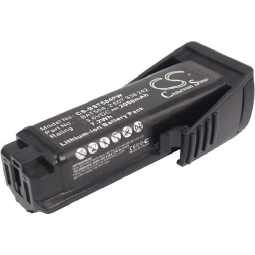 Cameron Sino 2000mAh battery for BOSCH 36019A2010 GSR Mx2Drive SPS10-2 2 607 336 241 2 607 336 242 BAT504