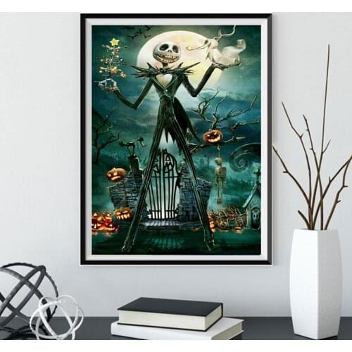 5D DIY Diamond Painting Halloween Gift Taro Pumpkin Diamond Embroidery Cross-stitch Painting 2019 Diamond Embroidery