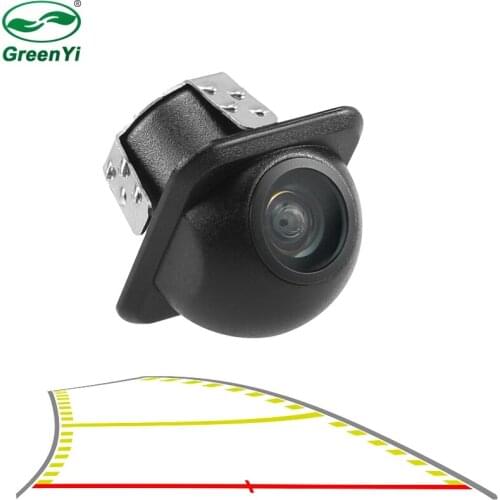 GreenYi 4089T Chips Night Vision Auto Assistance Intelligent Dynamic Trajectory Parking Line Car Reverse Backup Rear View Camera