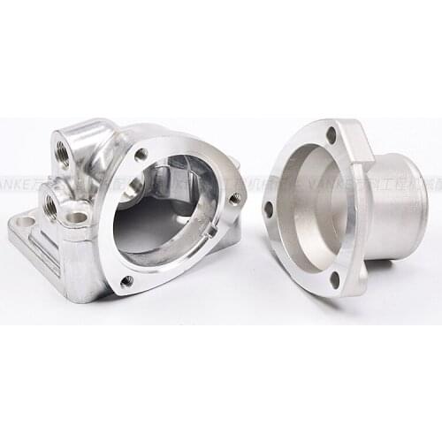 Free shipping for kobleco SK200/220-3-5-6E thermostat holder 6D31/ 6D34 thermostat upper and lower cover base