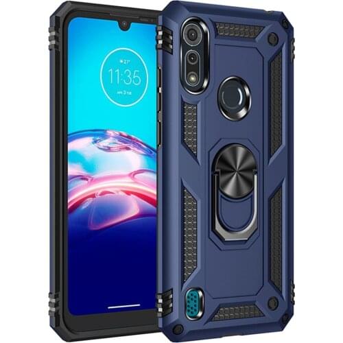 For Motorola Moto E6S 2020 Case Armor Rugged Military Car Holder Ring Case For Moto E6S 2020 Phone Cases E 6S Coque Funda