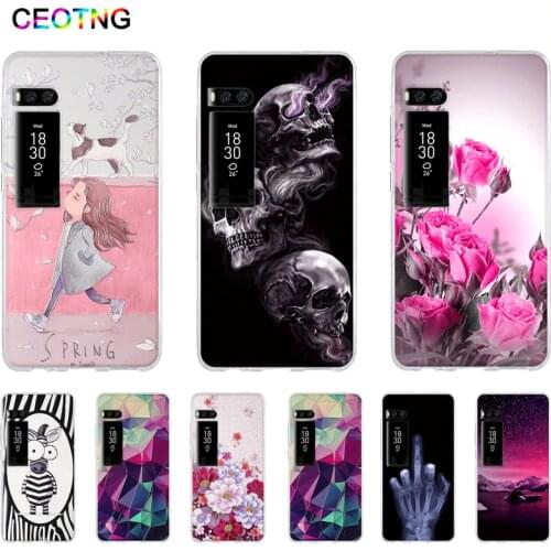 TPU Case For Meizu Pro 7 Plus Soft Silicone Cover For Meizu Pro7 Back Phone Cases Shells For Meizu Pro 7 Fundas Print Shells