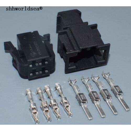 Worldgolden 3.5mm 4p male female pin car connector Oxygen sensor 191 792 722 191972732 191792722 for VW for AUDI