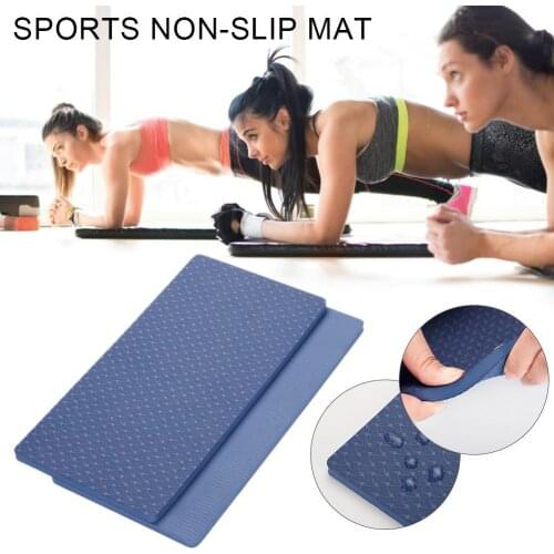 2PCS Fitness Exercise Balance Pad Ladies Yoga Kneeling Pad Knee Knee Elbow Exercise Pad Good Quality