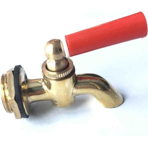1/2" BSP Male Thread Connection Small-Type Hot water tap antique brass one handle faucet cock For tea-furnace water boiler