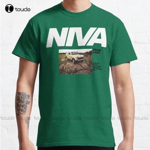 New Lada Niva Classic T-Shirt Cotton Tee Shirt S-5Xl T Shirt