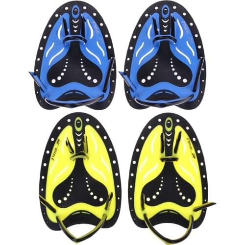 1 Pair Swimming Webbed Gloves Frog Finger Fin Paddle Diving Palm Hand Wear for Children/Adult Swimming Diving Gloves