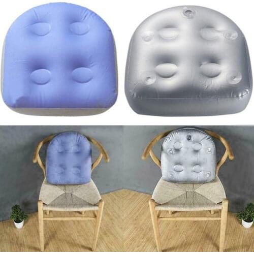 Hot Tub Bath Cushion Spa Booster Seat Mat Pad Inflatable Chair Cushion with Suction Cup coussin cojines decorativos