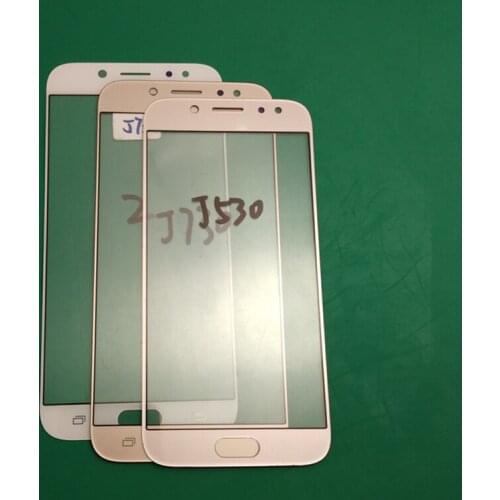 10pcs/lot ReplaceLCD Front Touch Screen Glass+oca film Outer Lens For Samsung Galaxy J7 2017 J730 J7 Pro J730F J730GM J730DS J73