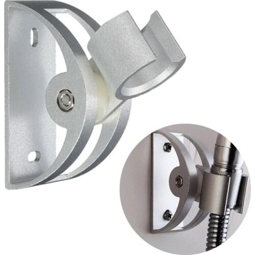 Universal Handheld Shower Head Holder Bathroom Wall Mounted Shower Mounting Bracket Aluminum Drilling Bracket