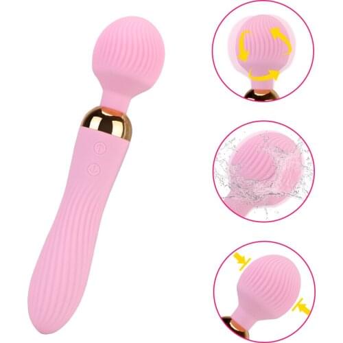 Ripple Magic Wand Big Vibrators For Women Dildos Anal Plug Clitoral Stimulator Masturbator Female Sex Toys Adults Goods Erotic