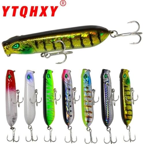 1Pcs Topwater Pencil Wobblers Fishing Lure 10cm 16g Bass Isca Lures Popper Artificial Hard Bait Magician Snake Walker Pesca
