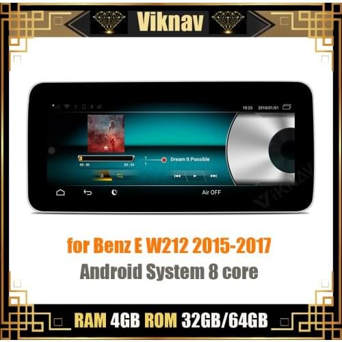 10.25 inch car GPS navigation multimedia player auto GPS head unit stereo radio tape recorder for-Benz E W212 2015-2017