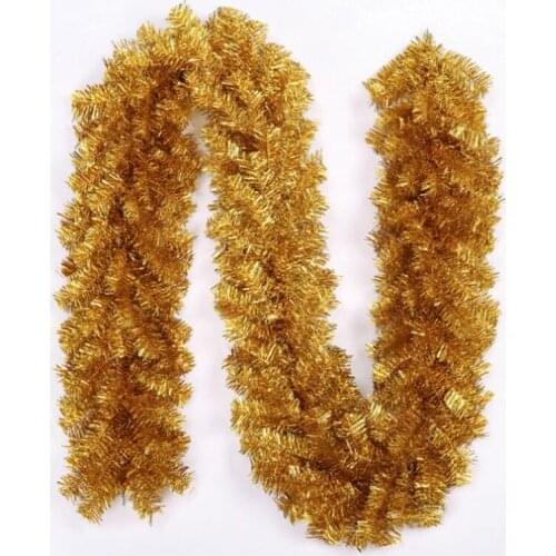 2.7m Christmas garland white Christmas rattan Christmas decoration supplies Christmas decorations for home free shipping