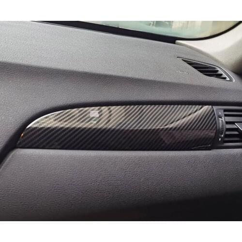 For BMW X3X4F25 F26 ABS carbon fiber/Oak wood grain Car center console decoration panel dashboard panel Stickers Car Accessories