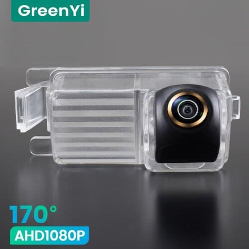 GreenYi 1080P HD 170° Car Rear View Camera For Nissan GT-R LIVINA Tiida Geniss 2005-2015 Reverse Reversing Vehicle Parking AHD
