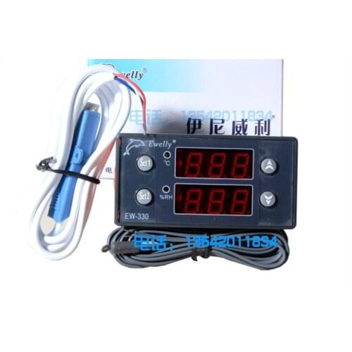 Ewelly EW-330 Wall medicine cool cabinet with constant temperature and humidity EW-M330A thermostat and humidity controller