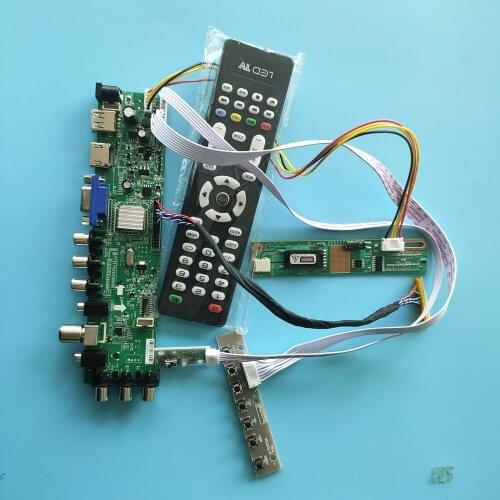 Kit for LTN150XG-L03 1024X768 30pin 15" remote Controller board HDMI Panel digital LCD DVB-T DVB-C TV CCFL 1 CCFL LCD VGA USB AV