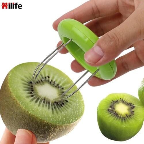 1 Piece Kitchen Peeler Random Color Digging Core Twister Slicer Kitchen Tools Fruit Kiwi Cutter Device Cut