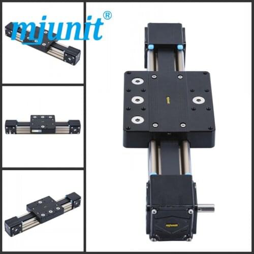 Mjunit MJ80 Linear Rail Shaft Support Block for CNC Linear Slide Bearing Guide CNC Parts with 800mm stroke length