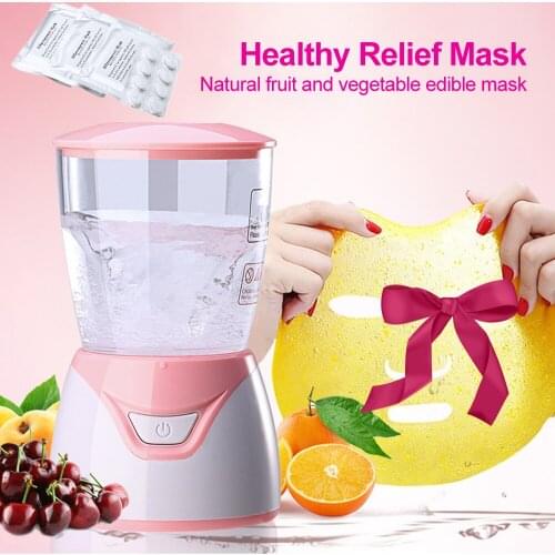 2021new Face Mask Machine DIY Natural Collagen Facial Mask Machine Automatic Fruit Vegetable Face Mask Maker Beauty SPA Care