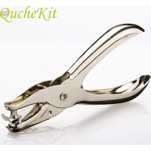 Scrapbooking Plier Puncher Metal Single Hole Puncher Manual Punch School Office Stationery DIY Handicraft Tools