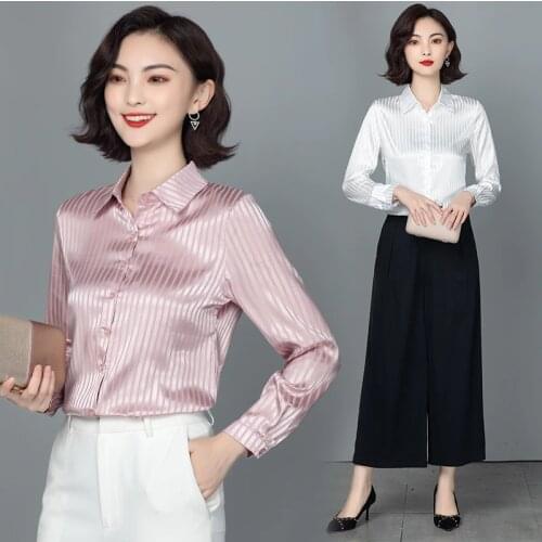 Женские рубашки в полоску Stinlicher China At AliExpress