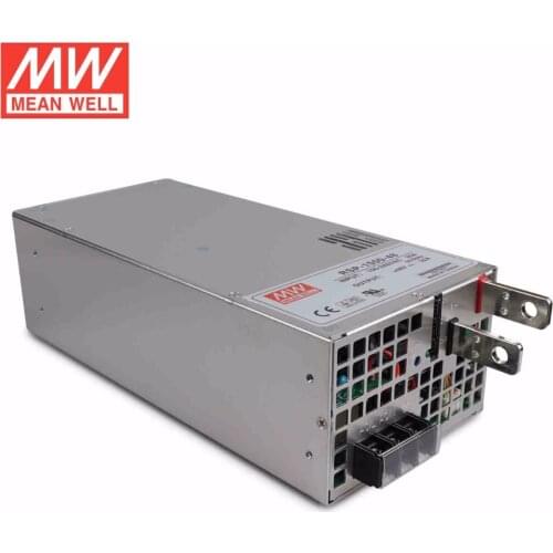 MEAN WELL RSP-1500 Ajustable Parallel Switching Power Supply PFC SMPS 220V To 12V AC DC Transformer 1500W 15V 24V 48V Led Strip