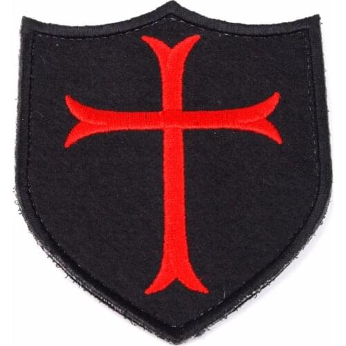 NAVY SEAL DEVGRU CRUSADER CROSS SHIELD TACTICAL EMBROIDERED PATCH Military Store