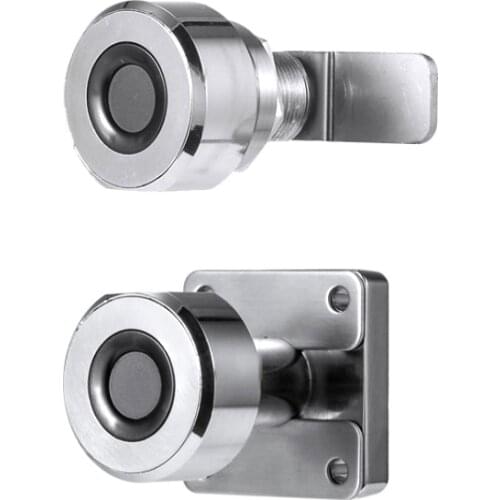 New T21/T22 Zinc Alloy Panel Fingerprint Drawer Lock Wardrobe Lock Electronic Lock Smart Office Drawer Fingerprint Smart Home