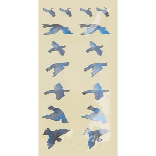 1PCS Bat/Bird/Cloud Pattern Guitar sticker Guitar Fretboard Decor Inlay Stickers Adhesive Marker for Acoustic Electric Guitar